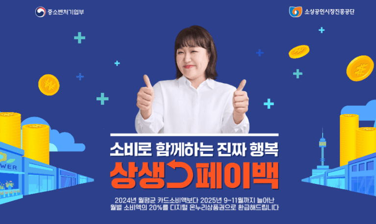 2025 상생페이백, 상생소비복권 신청 및 환급 총정리